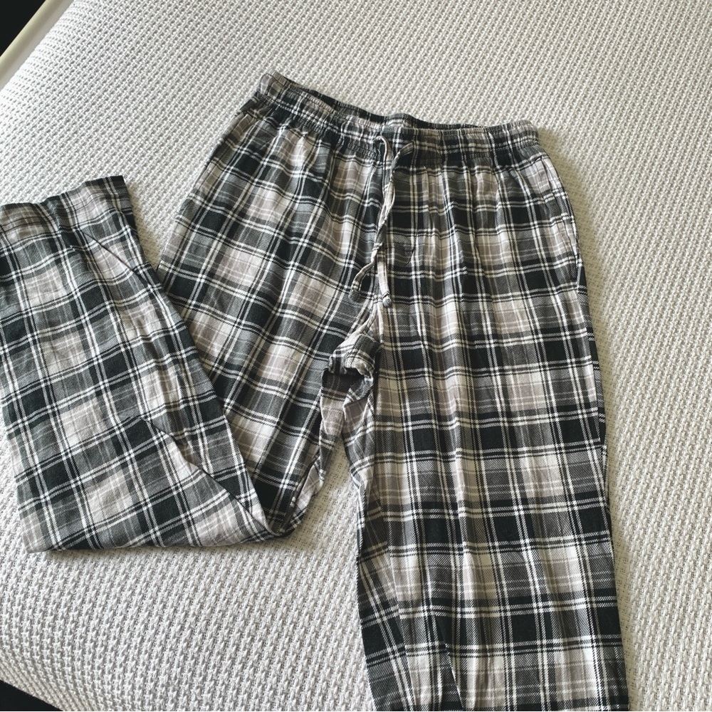 plaid pajama pants